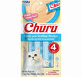 CHURU Tube Alimento p/Gato Skin & Coat Tuna w/Scallop Recipe (4ct)