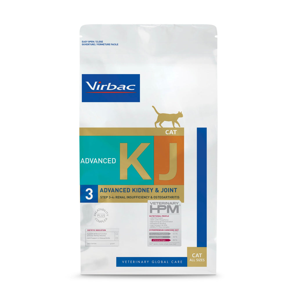 Virbac HPM Alimento p/Gato Avanzado Riñón y Articulaciones (3kg.)