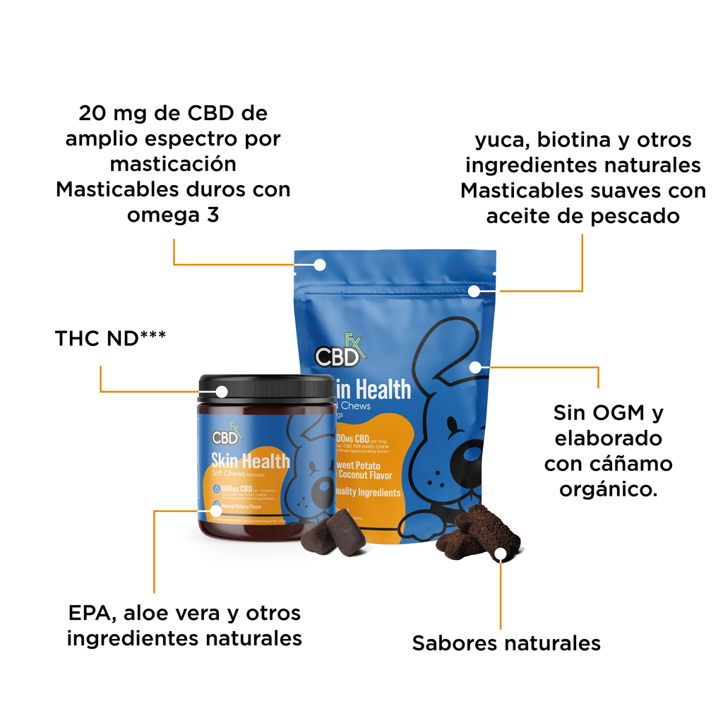 CBD PARA MASCOTAS CUIDADO DE LA PIEL 