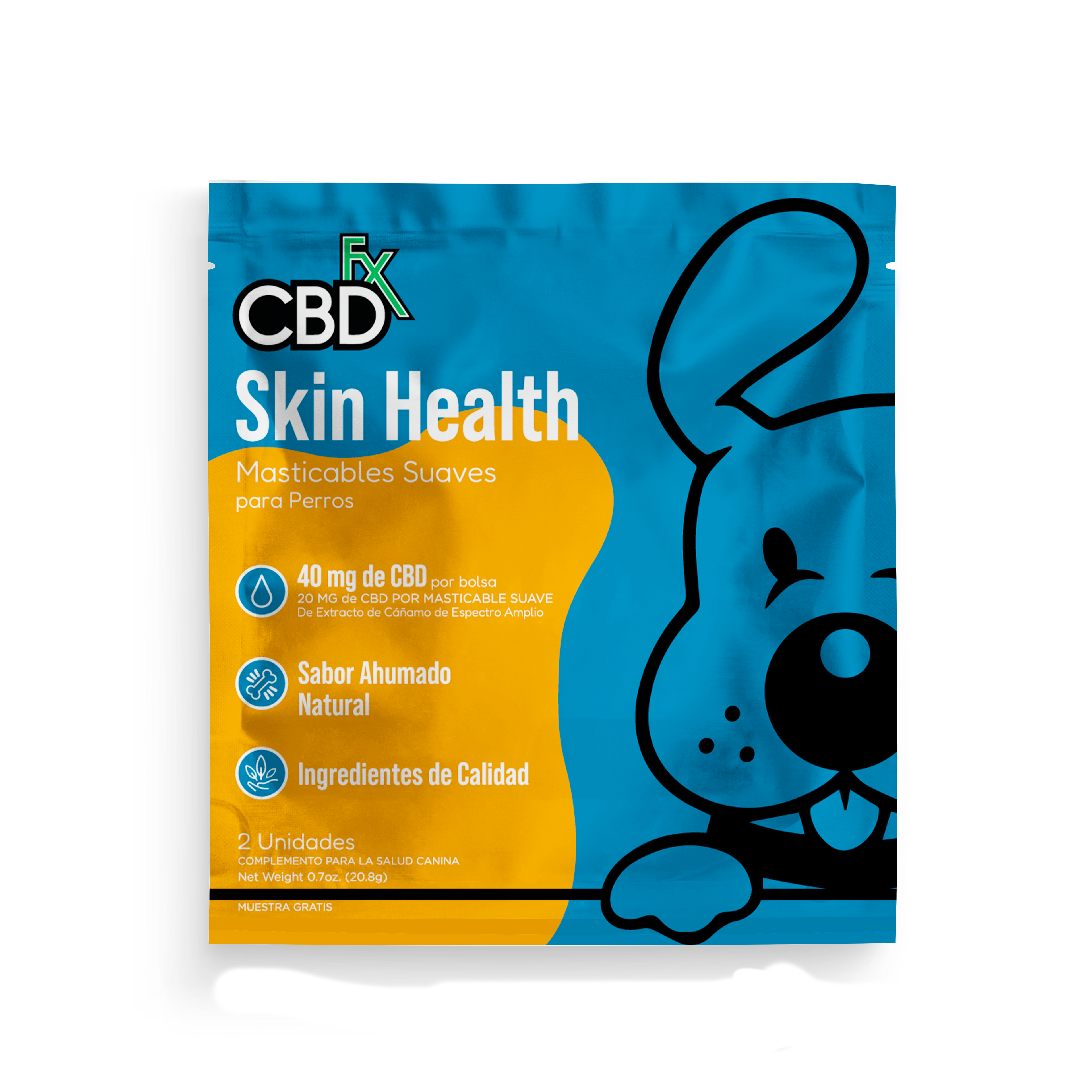 Premios para perros con CBD: masticables para la salud de la piel 600mg
