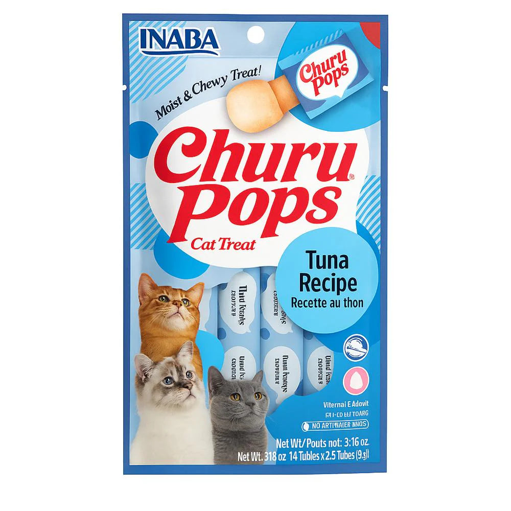 CHURU Pops Alimento p/Gato Tuna Recipe (4ct)