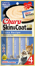 CHURU Tube Alimento p/Gato Skin & Coat Tuna Recipe (4ct)