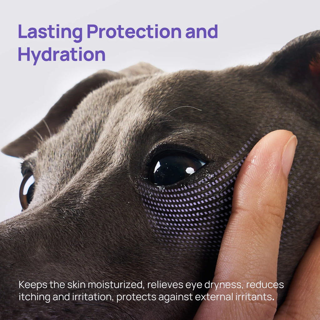 Gel para aliviar los ojos de perros y gatos
