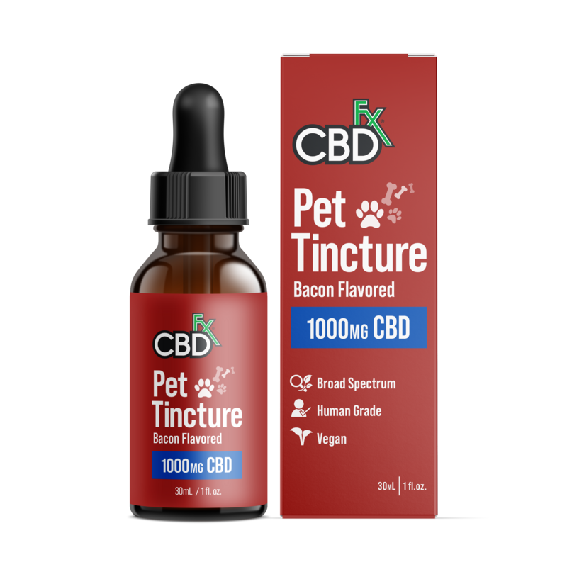 Aceite de CBD sabor tocino para perros 