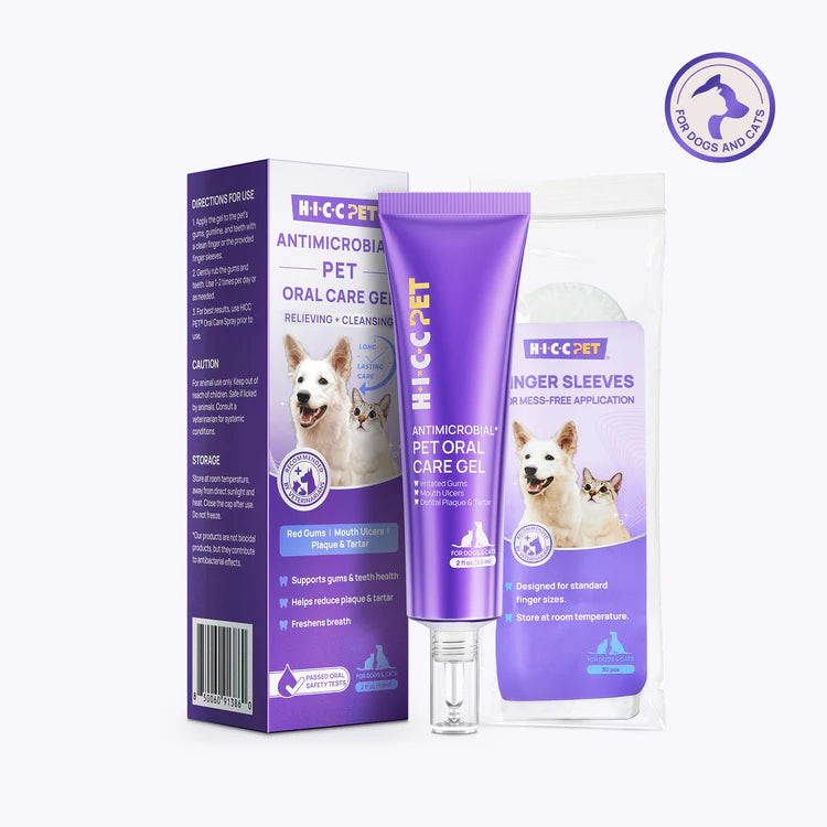 Gel para el cuidado bucal de perros y gatos