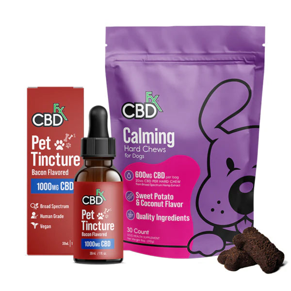 CBD parra mascotas: combo calmante