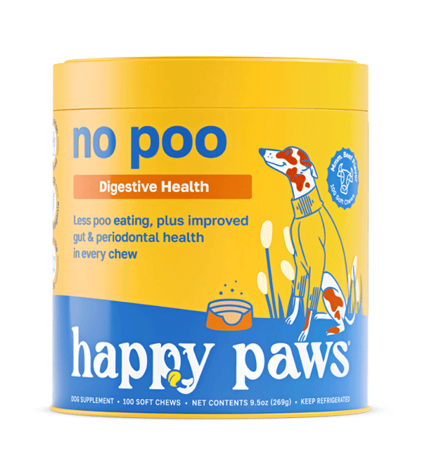 Masticable No Poo para perros, ayuda a prevenir la coprofagia y promover hábitos saludables