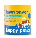 Suplemento Lawn Saver masticable para perros, formulado para prevenir manchas de orina en el césped