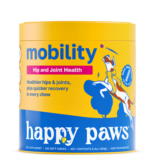Suplemento Dog Mobility masticable para perros, formulado para apoyar las articulaciones y mejorar la movilidad